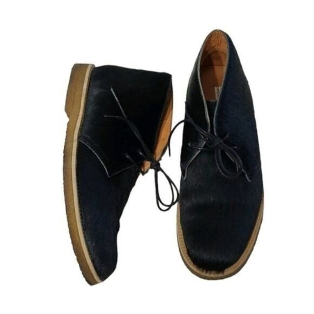 Opening Ceremony ClassicM1 Black Calf Hair Chukka Boots Euro 38